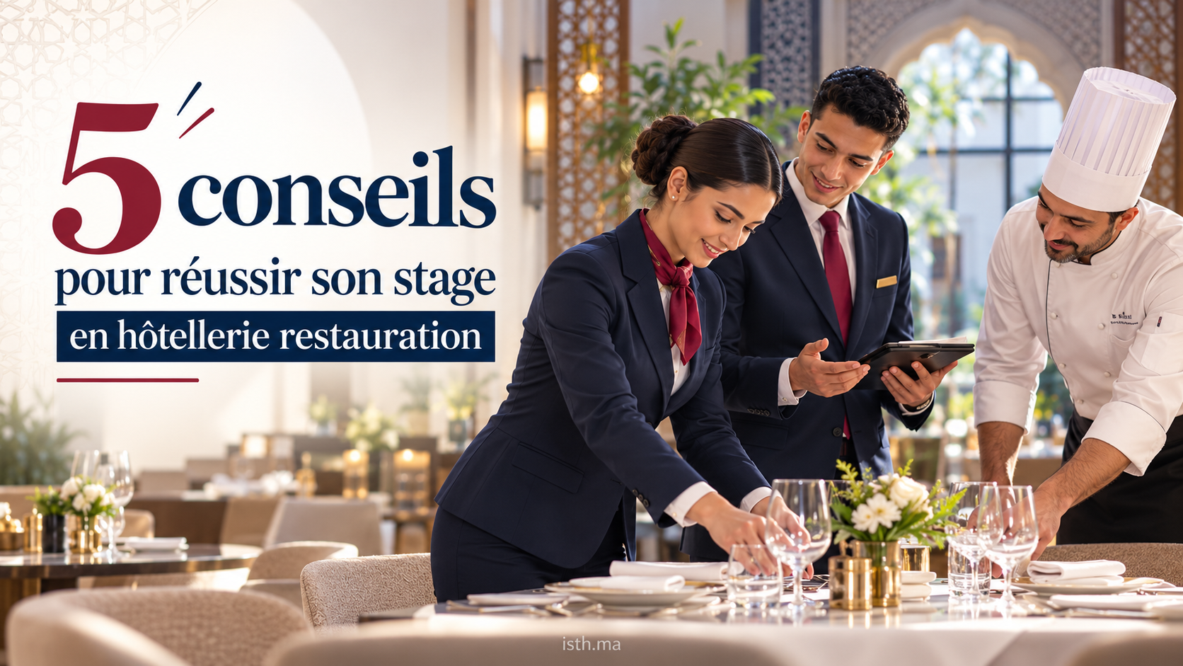 5 conseils pour réussir son stage en hôtellerie restauration post cover