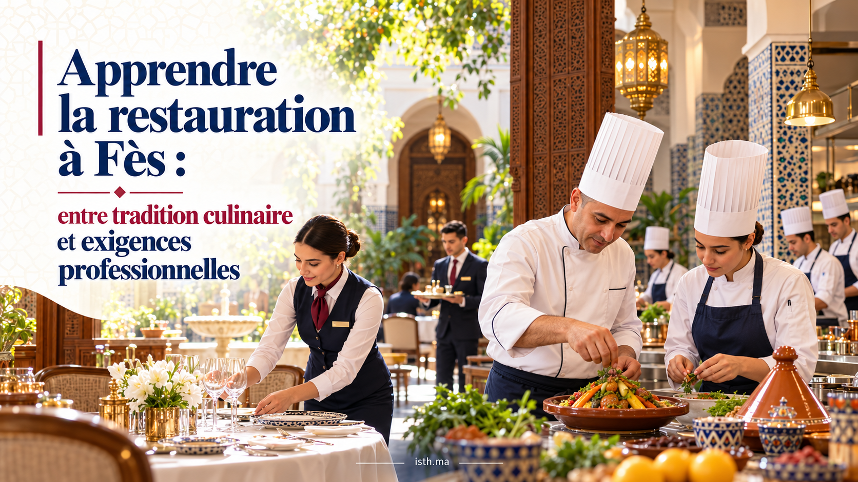 Apprendre la restauration à Fès : entre tradition culinaire et exigences professionnelles post cover