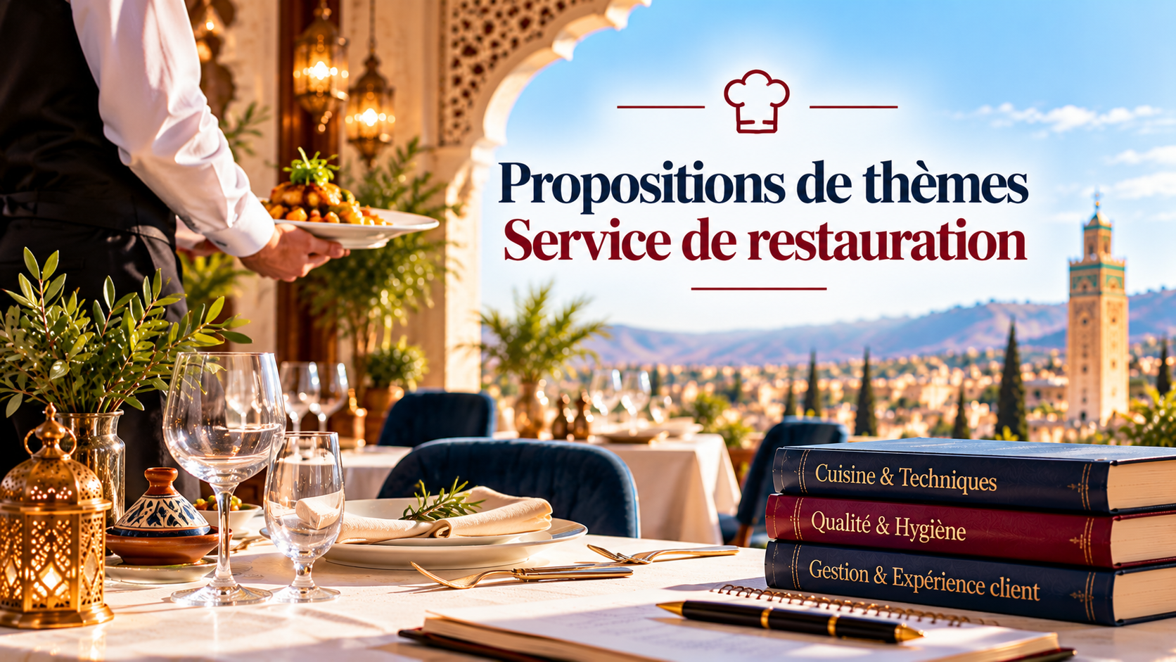 Propositions de thèmes Service de restauration post cover